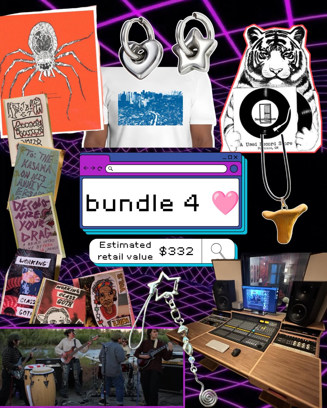 ✨🩷 BUNDLE SPOTLIGHT 4️⃣ 🩷✨
We want to highlight all the wonderful prizes, arti