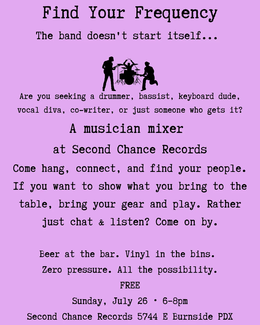 Find Your Frequency-Musician Mixer