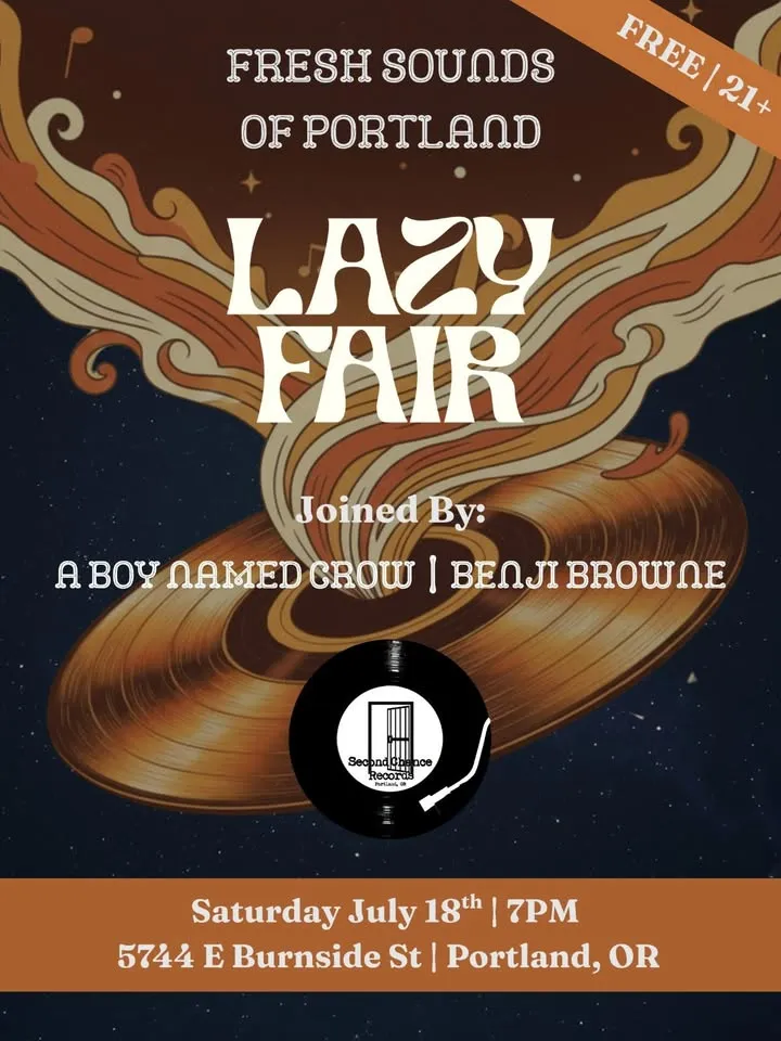 SCR In-Store Performance: Lazy Fair Joined by A Boy Named Crow & Benji Browne